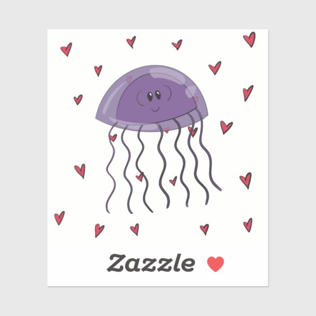 Smitten Little Jellyfish (Sheet)