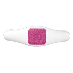 Smitten Pink Glitter Ceramic Drawer Pull