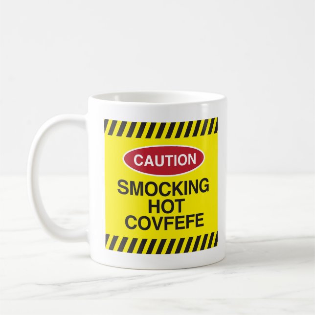 Smocking Hot Covfefe Coffee Mug (Left)