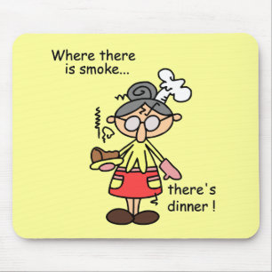 Smoke and Dinner T-shirts and Gifts Mouse Pad