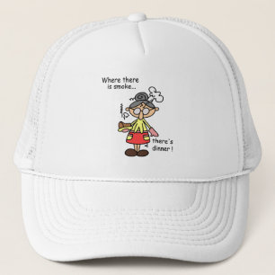 Smoke and Dinner T-shirts and Gifts Trucker Hat