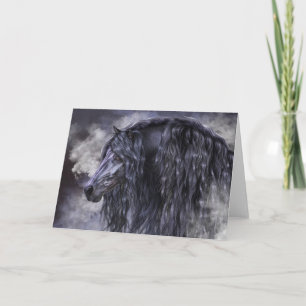 Smoke and Ebony Greeting Card