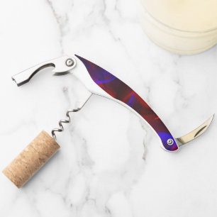 Smoke and Flames Corkscrew Bottle Opener  