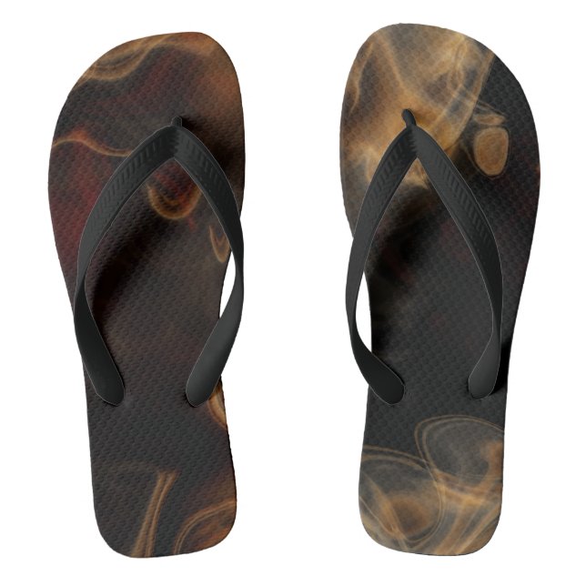 Smoke and Flames Thongs (Footbed)