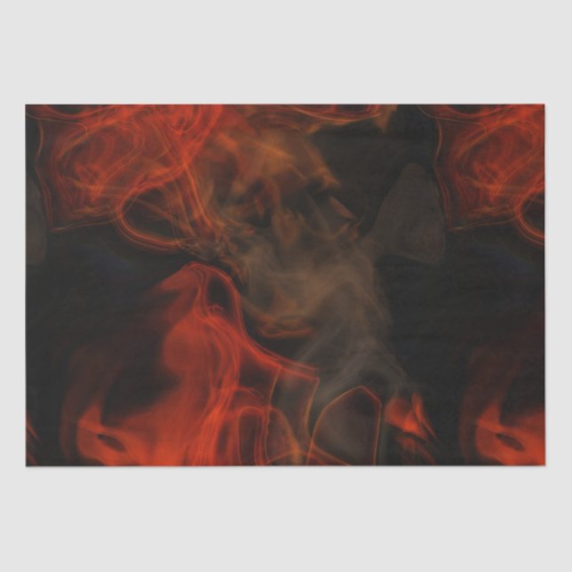 Smoke and Flames  Tissue Paper (Front)
