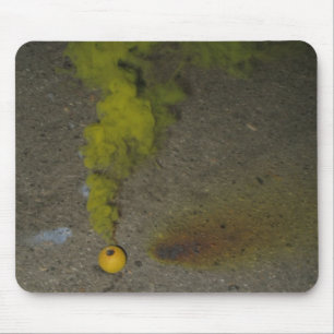 Smoke Bomb Mouse Pad