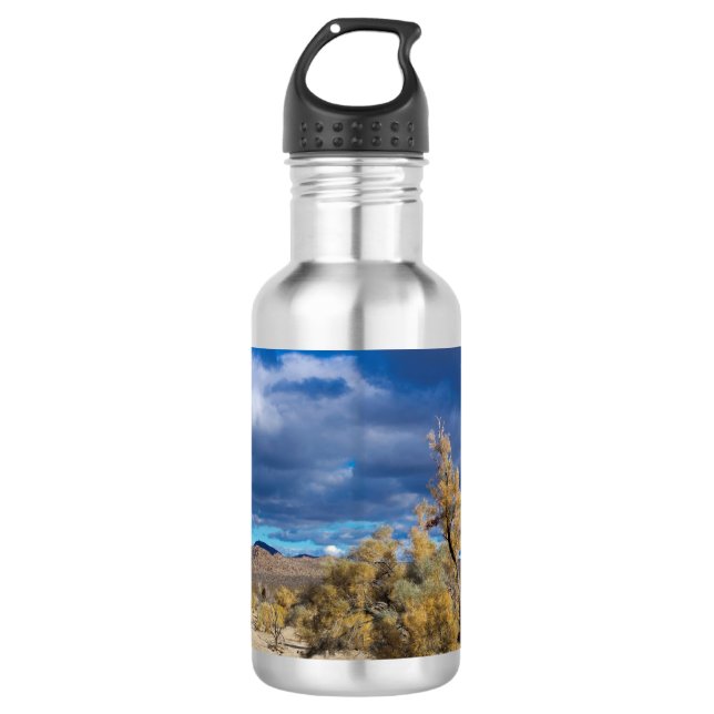 Smoke Bush in Joshua Tree 710 Ml Water Bottle (Front)