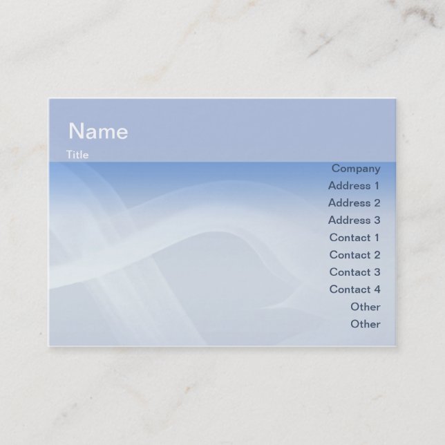 Smoke - Chubby Business Card (Front)