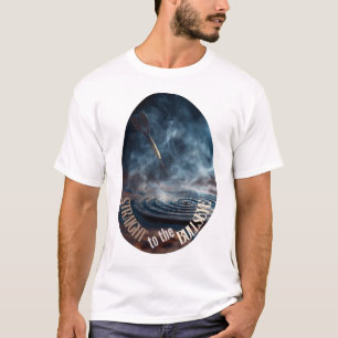 Smoke Dart Design Straight to the Bullseye T-Shirt