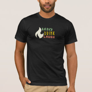 SMOKE DRINK LAUGH - SOCIAL NOSTRA™ T-Shirt