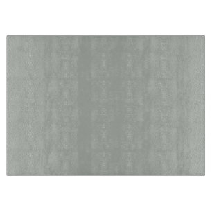 Smoke Grey Personalised Grey Silver Background Cutting Board