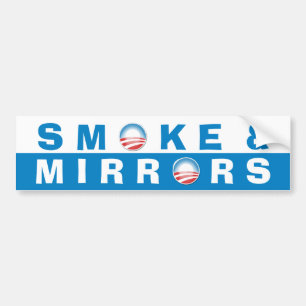 Smoke & Mirrors Bumper Sticker