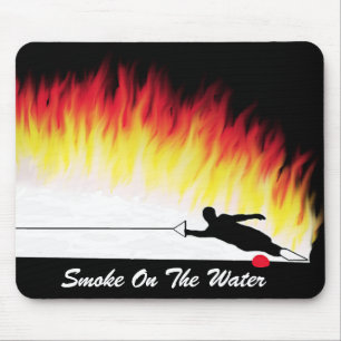 "Smoke On The Water" Water Ski Mousepad