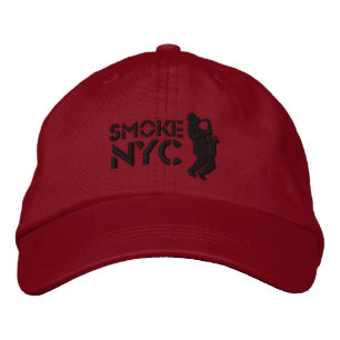 Smoke Red BB Embroidered Hat