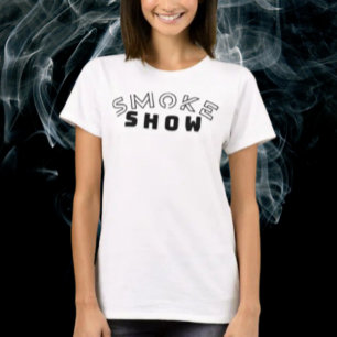 Smoke Show Typography Shirt