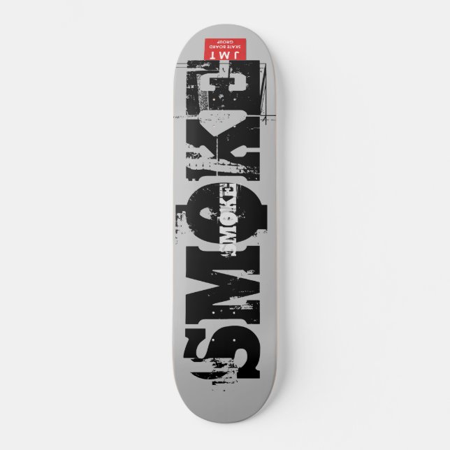 SMOKE SKATEBOARDS  / JMT SKATEBOARDS (Front)