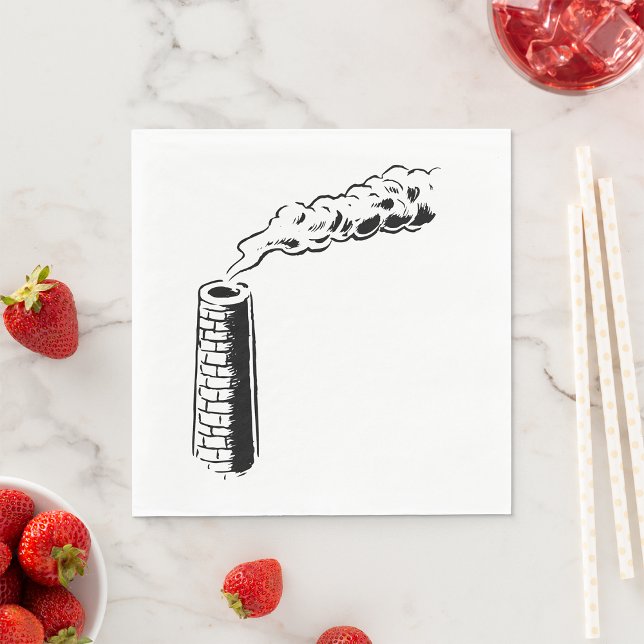 Smoke Stack Paper Napkins (Creator Uploaded)