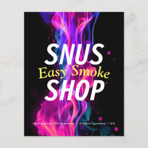 Smoke Vape Shop Business Supplies Garden Flag Flyer
