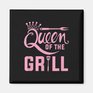 Smoked Meat Funny Barbecue Chef Women Gift Grillin Magnet