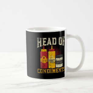 Smoked Meat Steak Mustard Ketchup Bbq Sauce Funny Coffee Mug