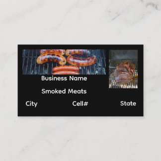 Smoked Meats Business Card