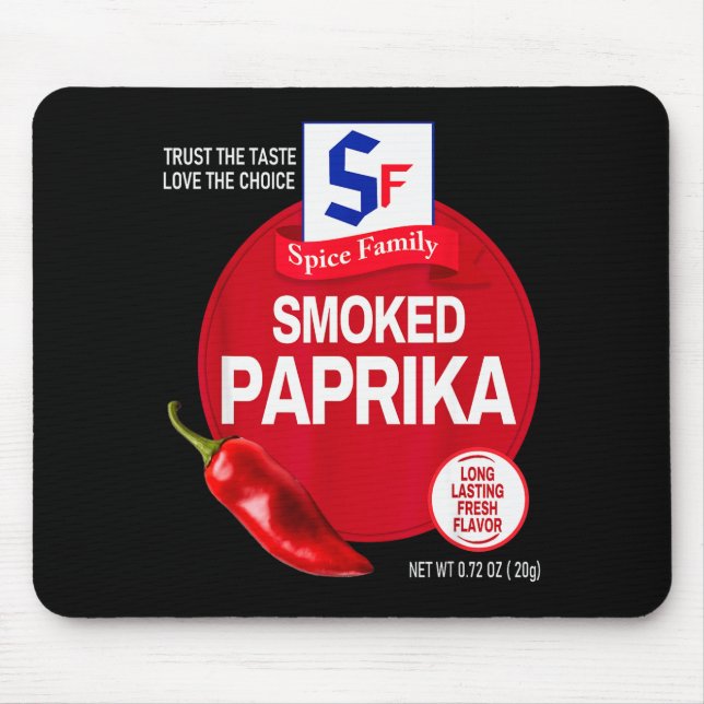 Smoked Paprika Halloween Sce Costume Group Matchin Mouse Pad (Front)
