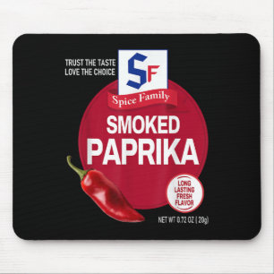 Smoked Paprika Halloween Spice Costume Group Match Mouse Pad