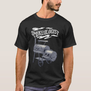 Smokeologist Bbq Grilling Meat Barbecue Offset Smo T-Shirt
