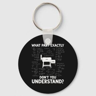 Smoker Bbq Science Funny Bbq Meat Smoking Grill Da Key Ring