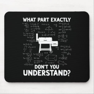 Smoker Bbq Science Funny Bbq Meat Smoking Grill Da Mouse Pad