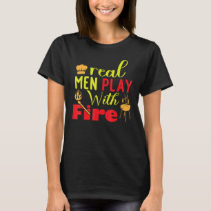 Smoker Grill Meat Sausage Charcoal 3 T-Shirt