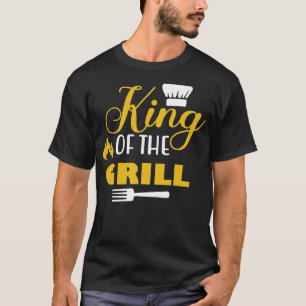 Smoker Grill Meat Sausage Charcoal T-Shirt