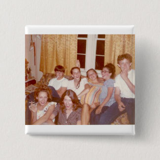 Smokers 15 Cm Square Badge