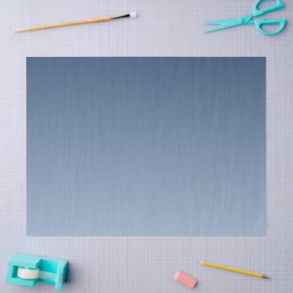 Smokey Blue Dark to Light Hues Tissue Paper