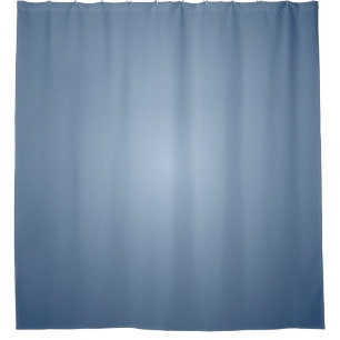 Smokey Blue Shades Light to Dark Stylish Shower Curtain