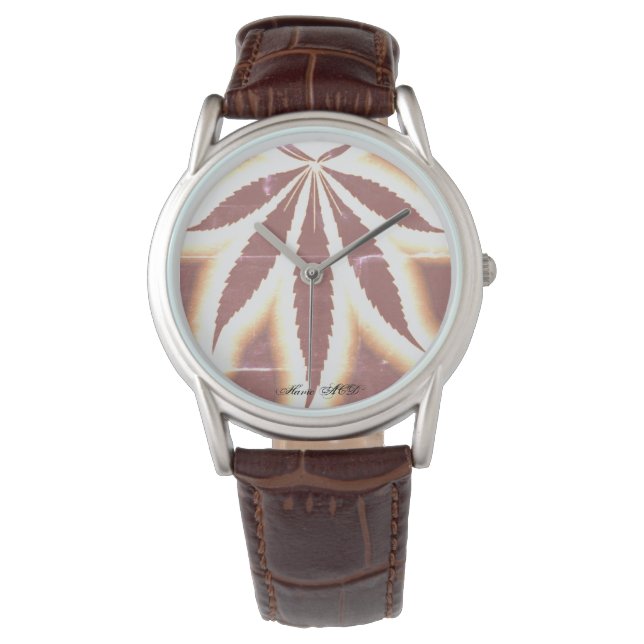  SMOKEY BURNT WEED WATCH  HAVIC ACD (Front)