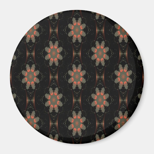 Smokey Flowers.... Magnet (Front)