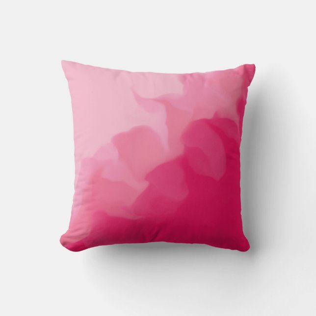 Smokey Light and Dark Pink Cushion (Front)