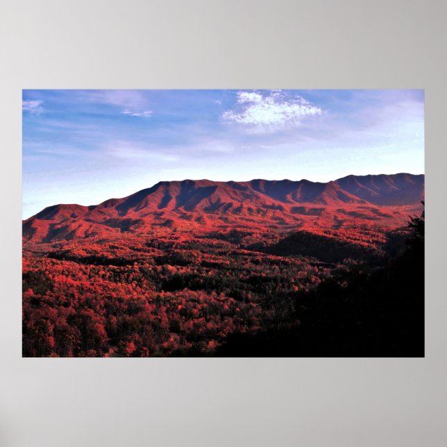 Smokey Mountain Autumn Poster (Front)