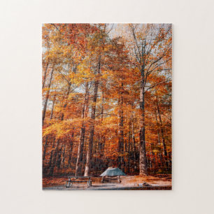 Smokey Mountain River Creek. Jigsaw Puzzle