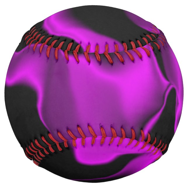 Smokey Purple and Black Softball (Front)