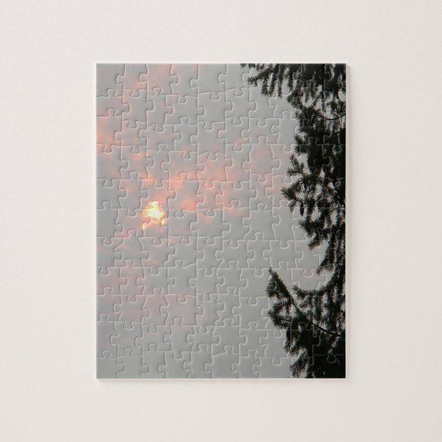 Smokey Sun... Jigsaw Puzzle (Vertical)