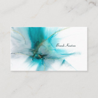 Smokey Teal Standard, 3.5" x 2.0" Business Card