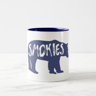 Smokies Bear Two-Tone Coffee Mug