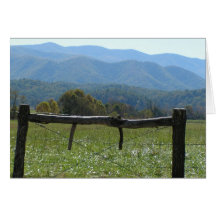 Smokies & Fence Card
