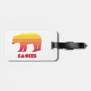 Smokies Rainbow Bear Luggage Tag