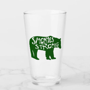 Smokies Strong Bear Glass