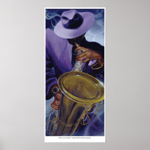 Smokin'     By: Alvin Pettit Poster