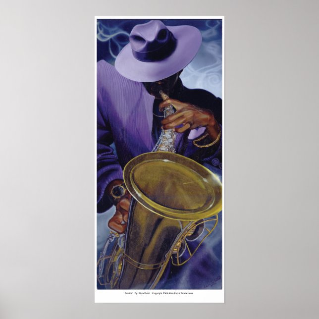 Smokin'     By: Alvin Pettit Poster (Front)