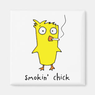 Smokin’ Chick Magnet